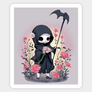 Grim Reaper in Love Sticker